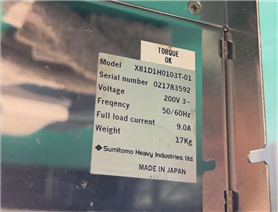 尼康曝光机驱动器 X81D1H0103T-01 021783592